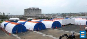 A BLU-MED Mobile Field Hospital deployed to Joplin, Missouri after a deadly tornado destroyed one of the city's major hospitals.
