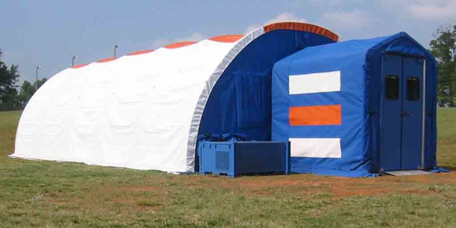 blu-med quick install fabric structure