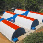 BLU-MED disaster relief structures