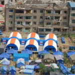 emergency tents and temporary housing in earthquake
