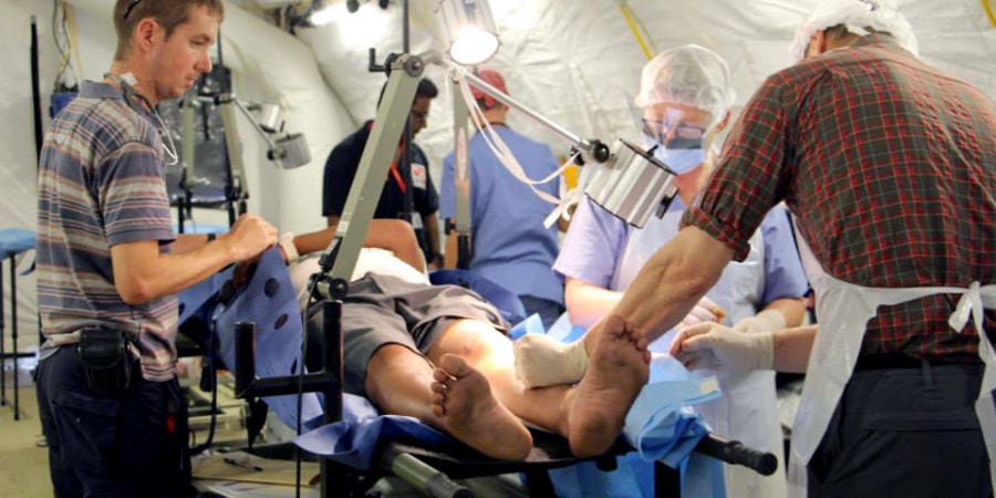 US Army Pacific (USARPAC) “Going in Light” Research Discusses Viability of Rapid Deployment Medical Component to Support Humanitarian Assistance / Disaster Relief (HA/DR)