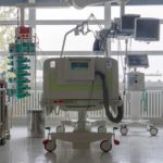 Hospital bed and medical equipment