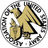 Association of the US Army logo on transparent background