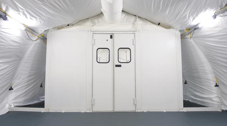 Anteroom of BLU-MED Hard-Wall Operating Room