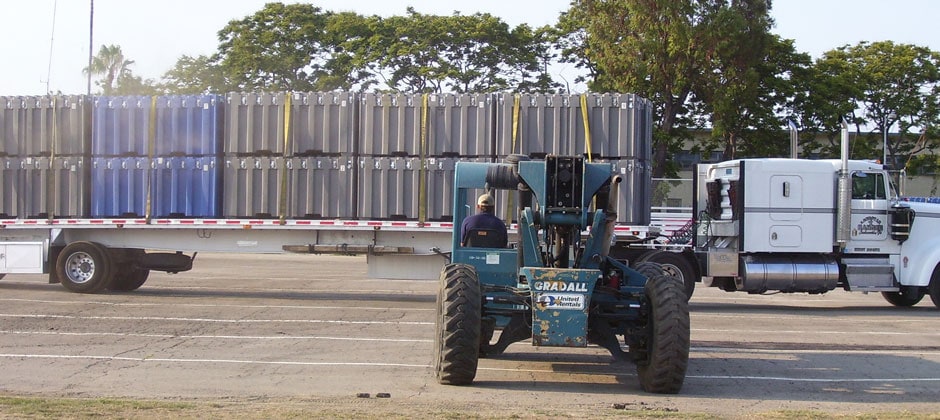 Deployment of stockpiled Blu-Med disaster response packages